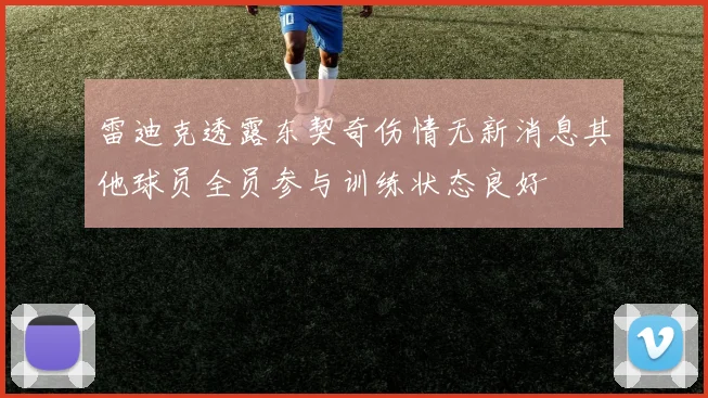 雷迪克透露东契奇伤情无新消息其他球员全员参与训练状态良好